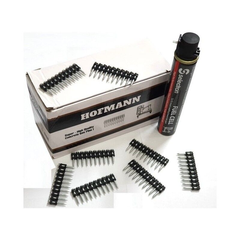 Hofmann Dk-68 Uyumlu  2,7X26MM 1000 Adet Çivi ve Selectron 165mm Gaz Tüpü